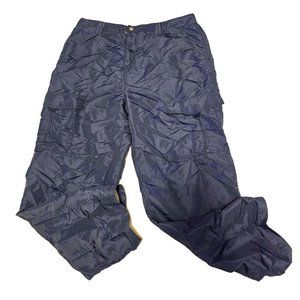 Quicksilver Navy Blue Ski Snowboard Waterproof Pants Men's Size 38